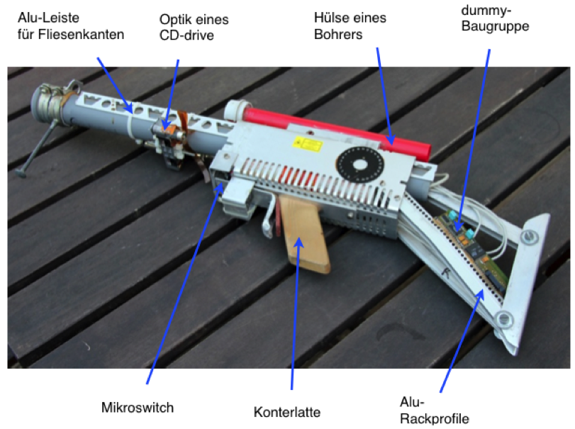 Lasergun details 2